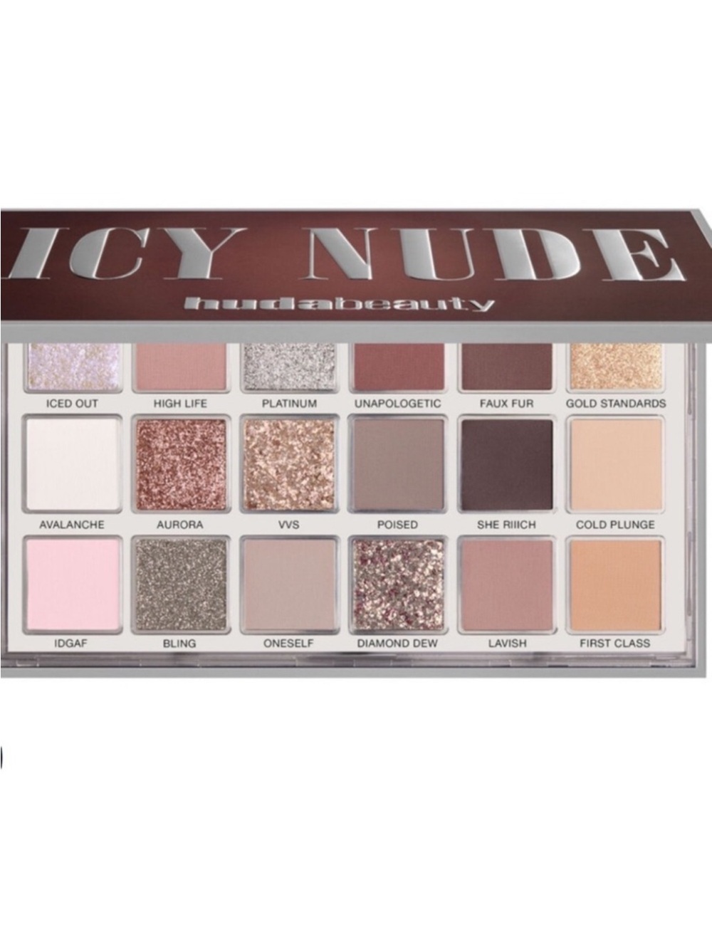 HUDA BEAUTY ICY NUDE PALETTE